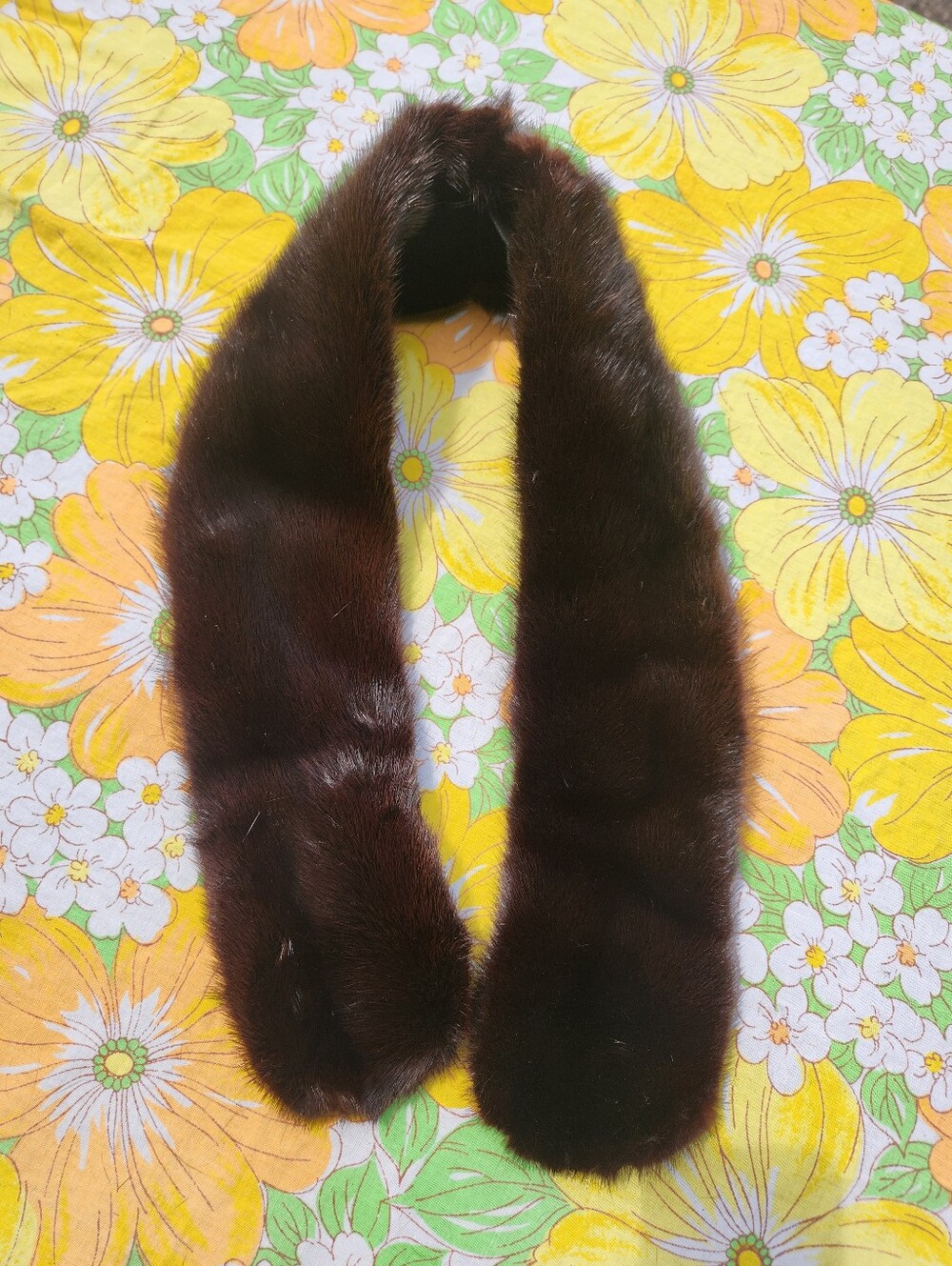Vintage Beaver Fur Collar